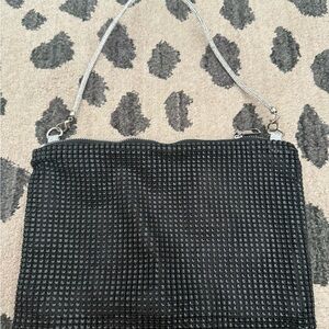 Elegant Black Chain Shoulder Bag